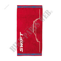 SWIFT BEACH TOWEL RED-Suzuki